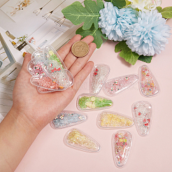 45Pcs 9 Colors Plastic with Resin and Polymer Clay Accessories&nbsp;RESI-CJ0001-175