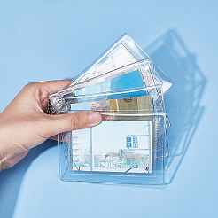Transparent PVC Coin Wallet with Glitter Powders&nbsp;ABAG-WH0044-29