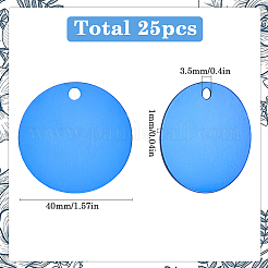 25Pcs Aluminum Pendants&nbsp;FIND-SP0002-68A-01