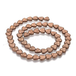 Non-magnetic Synthetic Hematite Beads Strands&nbsp;G-O191-05C