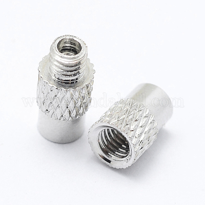 Brass Screw Clasps&nbsp;KK-E734-01P-1