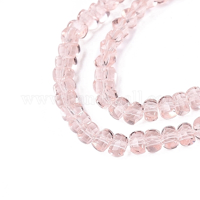 Transparent Glass Beads Strands&nbsp;LS-GLAA-Q107-01A-B01-1