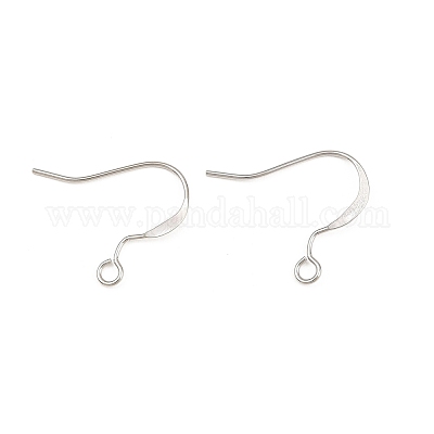Brass Flat Ear Wire&nbsp;KK-CBA57BD-09P-1