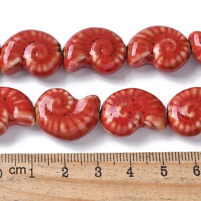 Ocean Series Handmade Porcelain Beads&nbsp;PORC-R002-03G-1