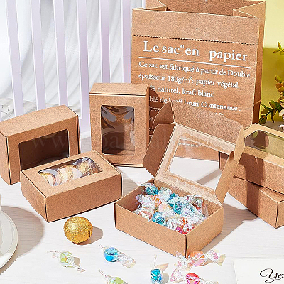 Kraft Paper Box&nbsp;CON-WH0032-F01-1