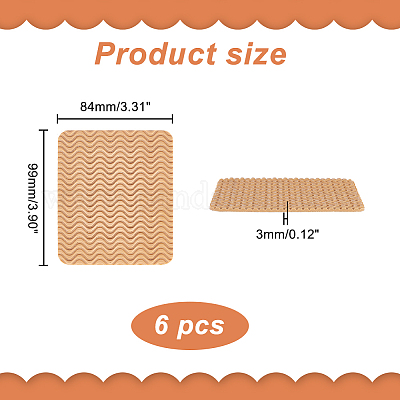 Rubber Self-adhesive Anti-Slip Shoe Bottom Pads&nbsp;FIND-WH0128-36B-1