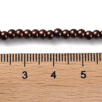 Glass Pearl Beads Strands&nbsp;HY-3D-B40-1
