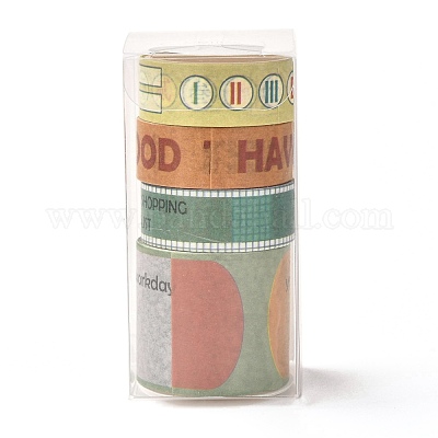 DIY Scrapbook Decorative Adhesive Tapes&nbsp;DIY-I070-B03-1