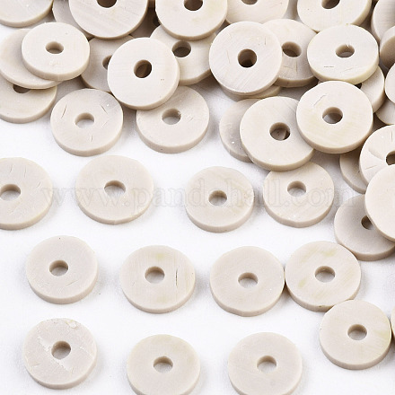 Handmade Polymer Clay Beads CLAY-R067-6.0mm-B02-1