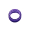Silicone Rings, Thimble Rings, Knitting Sewing Tool, Blue Violet, 25mm