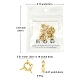 Rack Plating Brass Spring Ring Clasps&nbsp;KK-YW0001-47-4