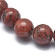 Natural Sesame Jasper/Kiwi Jasper Bead Stretch Bracelets&nbsp;BJEW-K212-A-037-3