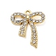 Alloy Rhinestone Pendants&nbsp;FIND-U026-02G-1