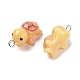 Opaque Resin Pendants&nbsp;RESI-N039-84A-2