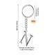 Alloy Keychains&nbsp;KEYC-TADJ0001-11N-3