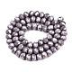 Electroplate Glass Beads Strands&nbsp;EGLA-A034-P4mm-B05-2