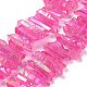 Natural Quartz Crystal Points Beads Strands&nbsp;G-K181-B10-1