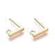 304 Stainless Ear Stud Components&nbsp;STAS-M274-012B-G-2