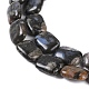 Natural Glaucophane Beads Strands&nbsp;G-C141-C01-01-4