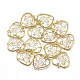 Brass Pendants&nbsp;X-KK-T032-062G-04-2