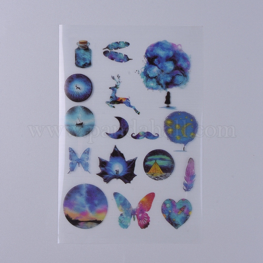 Wholesale Filler Stickers(No Adhesive on the back) - Pandahall.com