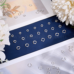 150Pcs 3 Styles Brass Split Rings&nbsp;KK-BBC0016-39S
