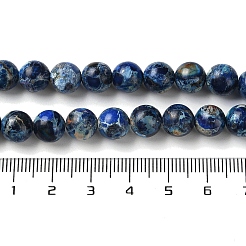 Natural Imperial Jasper Beads Strands&nbsp;G-I122-8mm-26