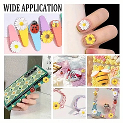 30Pcs 5 Styles Opaque Resin Cabochons Sets&nbsp;CRES-YW0002-55