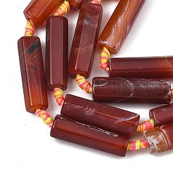 Natural Fire Crackle Agate Beads Strands&nbsp;GG-T001-02B