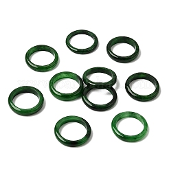 Natural Myanmar Jade Dyed Finger Ring&nbsp;RJEW-C160-01B