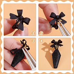 42Pcs Brass Clip-on Earrings&nbsp;EJEW-ME0001-24B