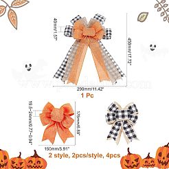 5Pcs 3 Style Ployester Bowknot Display Decoration&nbsp;DIY-CA0004-36