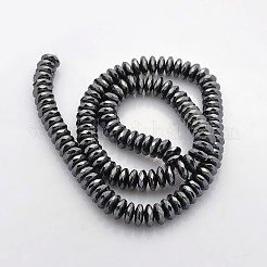 Electroplate Non-magnetic Synthetic Hematite Beads Strands&nbsp;G-J208H-03