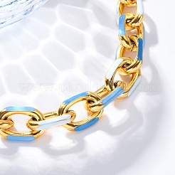 304 Stainless Steel Cable Chain Bracelets for Women&nbsp;BJEW-S162-03G