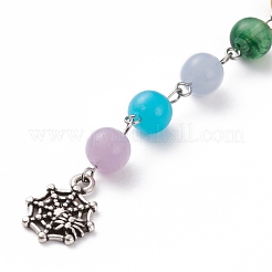 Tibetan Style Alloy Bookmarks for Halloween's Day&nbsp;AJEW-JK00165-04