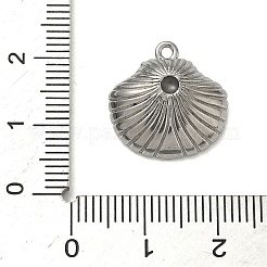 304 Stainless Steel Pendants&nbsp;STAS-F328-02B-P
