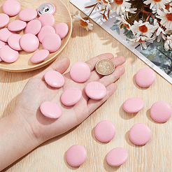 30Pcs Imitation Leather Snap Bottons&nbsp;BUTT-NB0001-90G