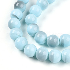 Baking Paint Glass Beads&nbsp;X1-DGLA-N013-10mm-03
