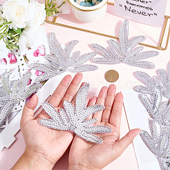 10Pcs Polyester Embroidery Ornament Accessories&nbsp;PATC-CY0001-31C