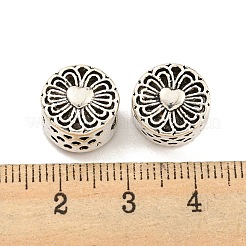 Rack Plating Alloy European Beads&nbsp;FIND-B034-26AS