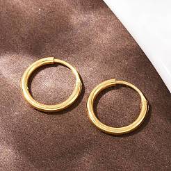 925 Sterling Silver Hoop Earrings&nbsp;STER-B008-01A-G