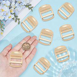 10Pcs Rectangle Alloy Buckles&nbsp;FIND-CY0002-23LG