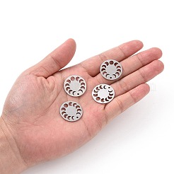Non-Tarnish 201 Stainless Steel Pendants&nbsp;STAS-S105-LA269
