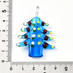 Handmade Lampwork Pendants&nbsp;LAMP-T023-12B