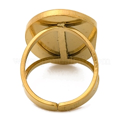 Natural Mixed Stone Finger Rings&nbsp;RJEW-Q822-35G