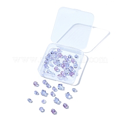 50Pcs 5 Styles Imitation Austrian Crystal Beads&nbsp;FIND-YW0004-71A