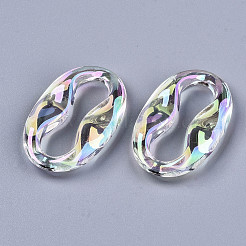Transparent Acrylic Linkings Rings&nbsp;PACR-N010-027