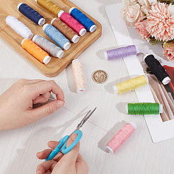 15Pcs 15 Colors Polyester Embroidery Thread&nbsp;DIY-OC0013-80