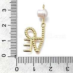 Brass Pendants&nbsp;KK-B132-02G-04