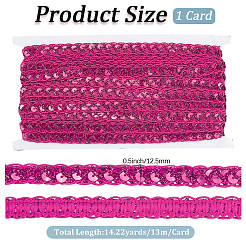 Metallic Braided Lace Trim&nbsp;OCOR-WH20020-24H